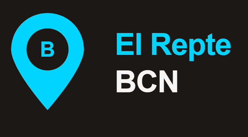 Logo d'El Repte BCN, joc web de trivia sobre Barcelona